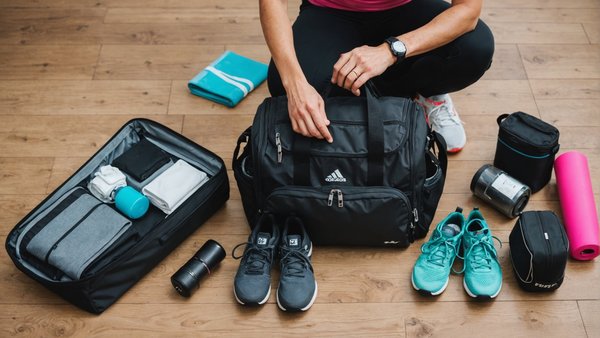 Comment prépare un sac de fitness style : les essentiels à avoir